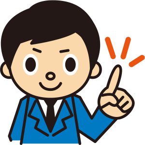 解説する弁護士のイメージイラスト