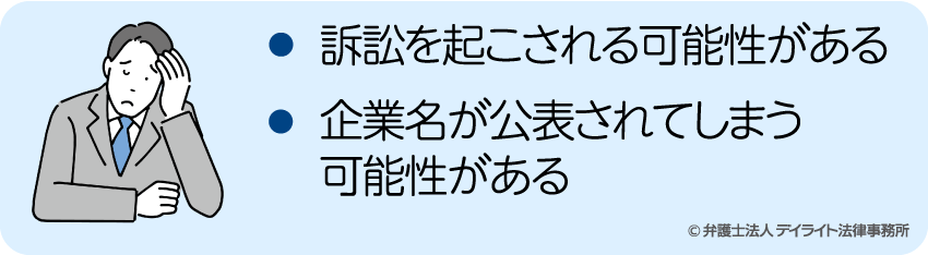 会社側のリスク